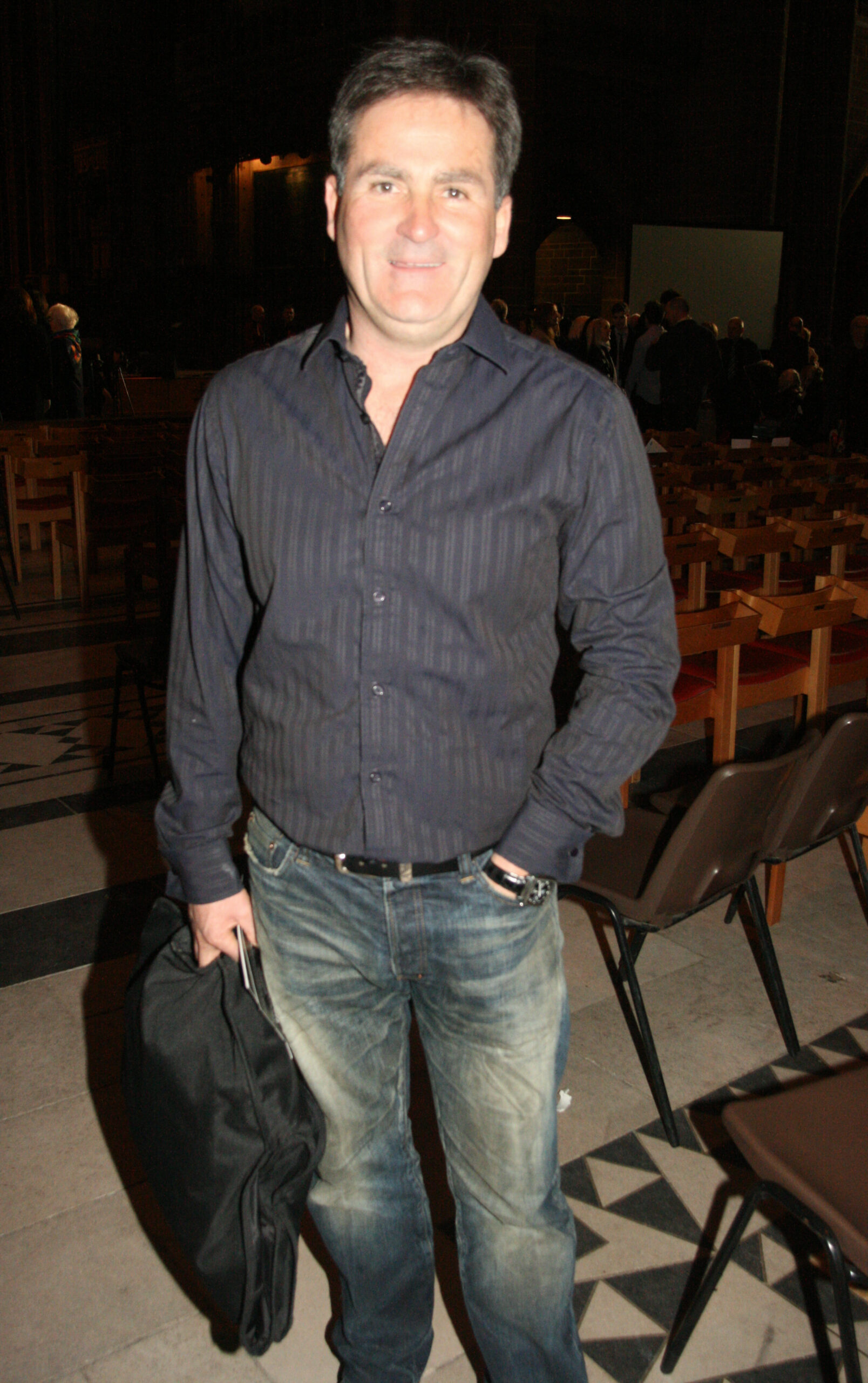 Richard Keys smiling