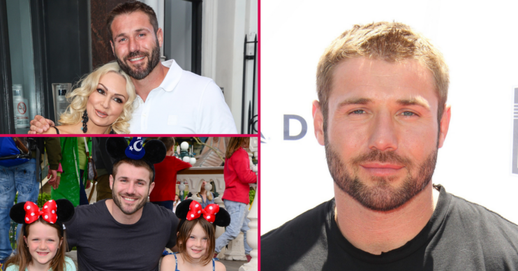 Ben Cohen with his daughters and Kristia Rihanoff