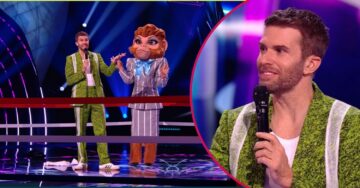 The Masked Singer host Joel Dommett’s suit divides viewers in Sports Day theme special episode