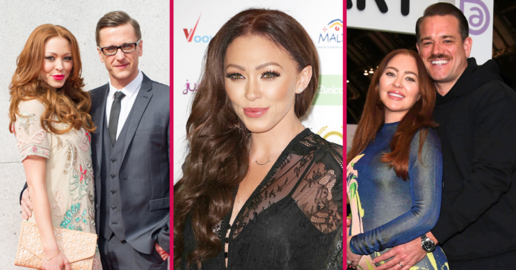 Natasha Hamilton with Ritchie Neville and Charles Gay