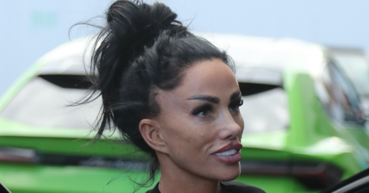 Katie Price smiling