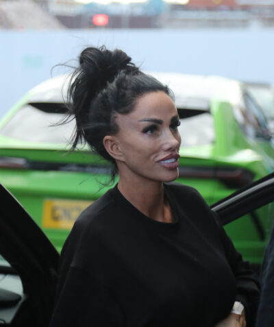 Katie Price smiling