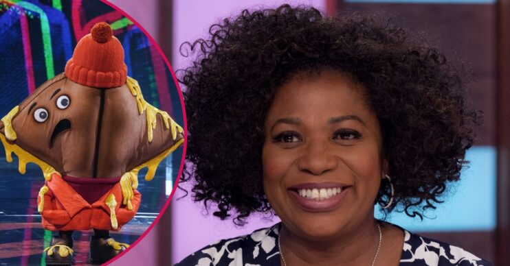 Toastie on The Masked Singer / Brenda Edwards smiling