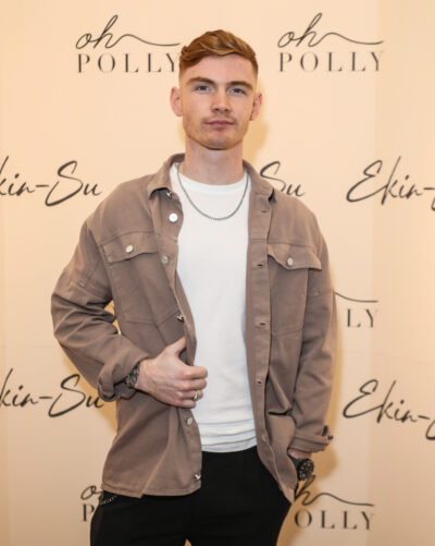 Jack Keating on the red carpet