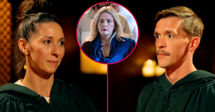 Rachel, Stephen and Harriet from The Traitors