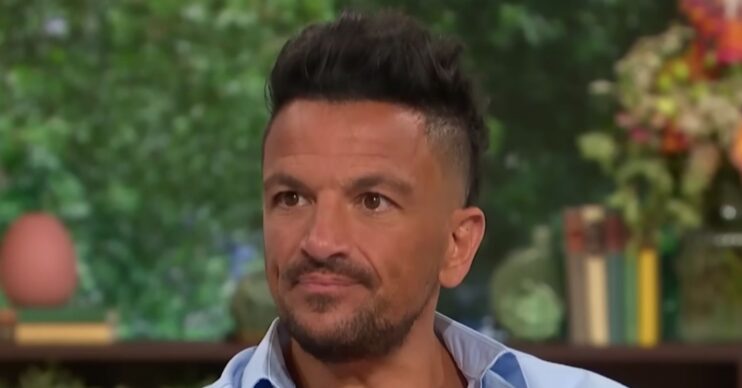 Peter looking serious