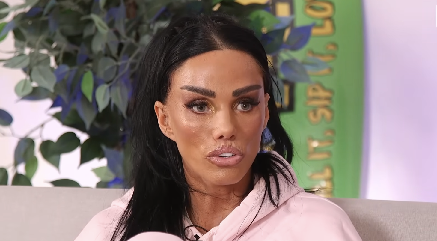 Katie Price on podcast 