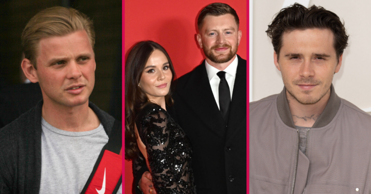 Jeff Brazier, Holly Ramsay and Adam Peaty and Brooklyn Beckham