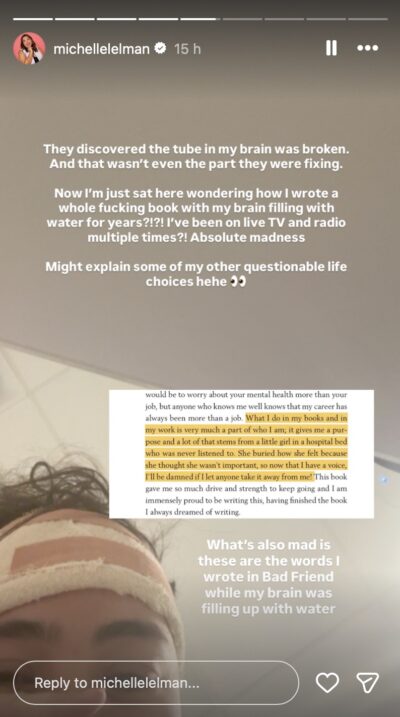 Michelle Elman Instagram Story