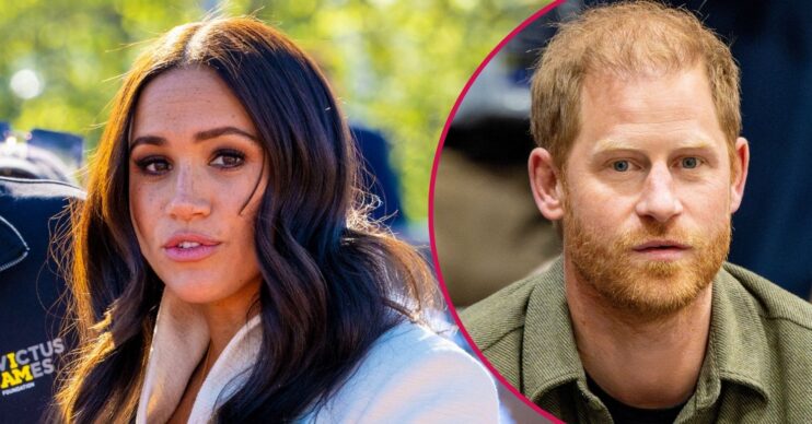 ED composite of Meghan Markle and Prince Harry at different events