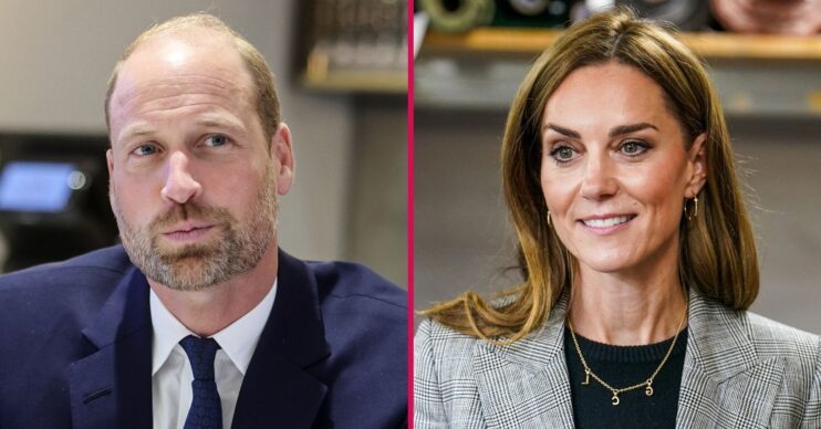 ED composite of Prince William and Kate Middleton during different royal visits