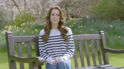 Kate Middleton in cancer announcement video