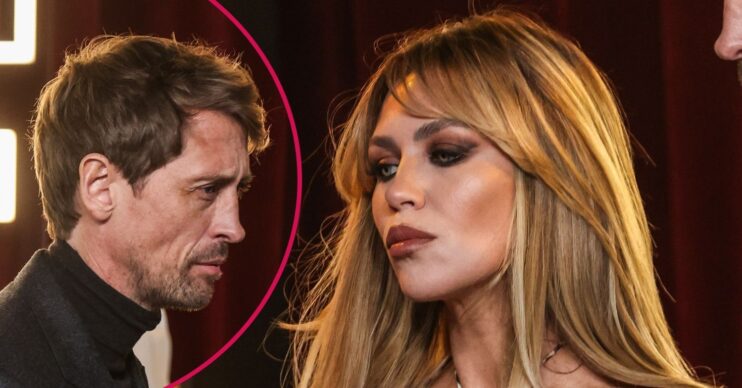 Abbey Clancy and Peter Crouch on the red carpet