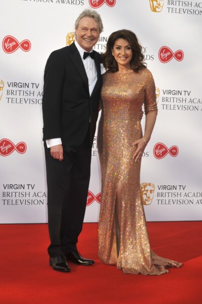 Jane McDonald and Eddie Rothe at an event