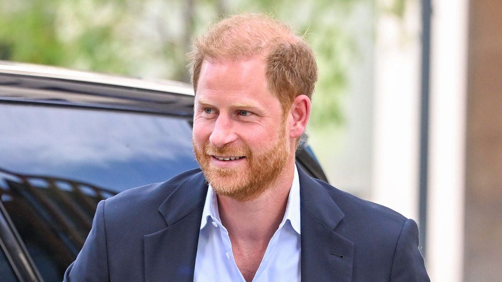 Prince Harry smiling