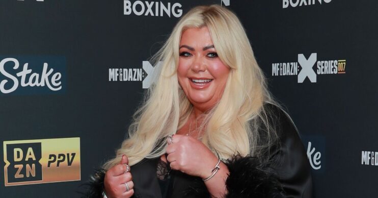 Gemma Collins on the red carpet