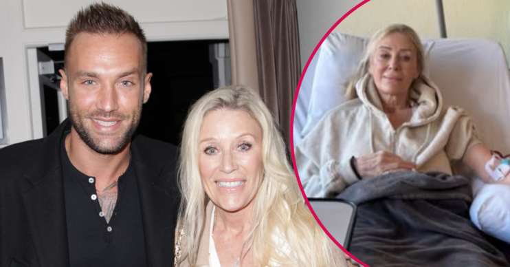 Angie and Calum Best