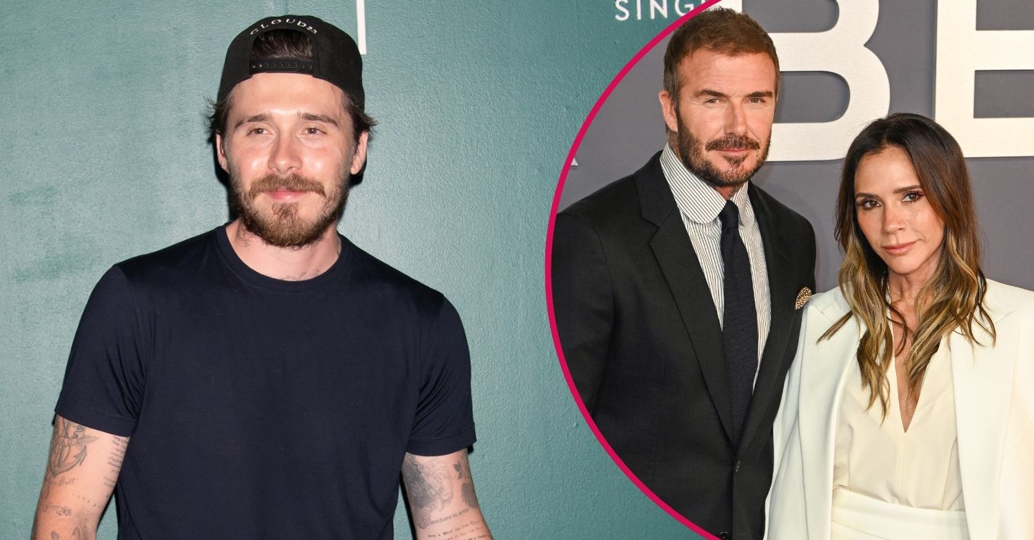 Brooklyn Beckham / David and Victoria Beckham