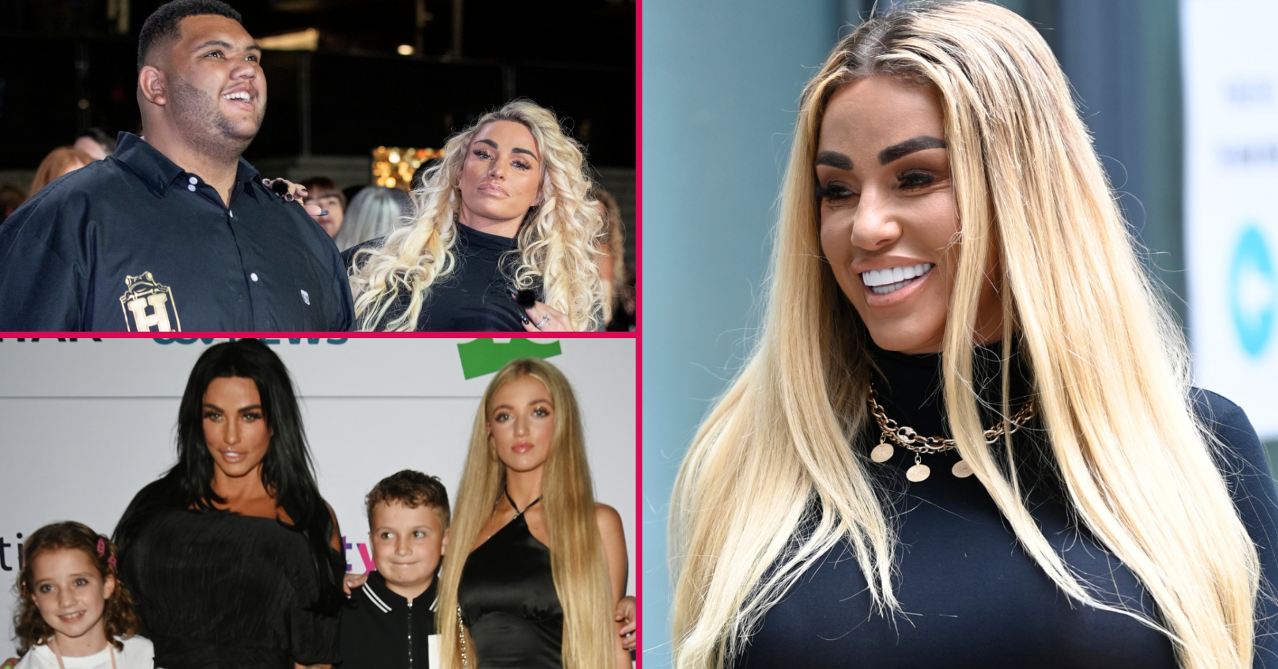 Katie Price and her kids