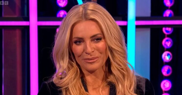 Tess Daly smiling