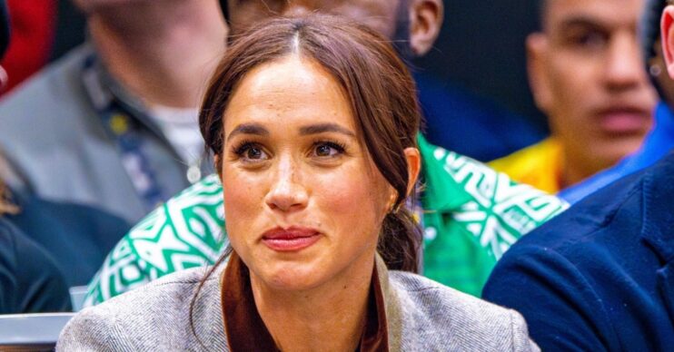 Meghan Markle smiling at the Invictus Games