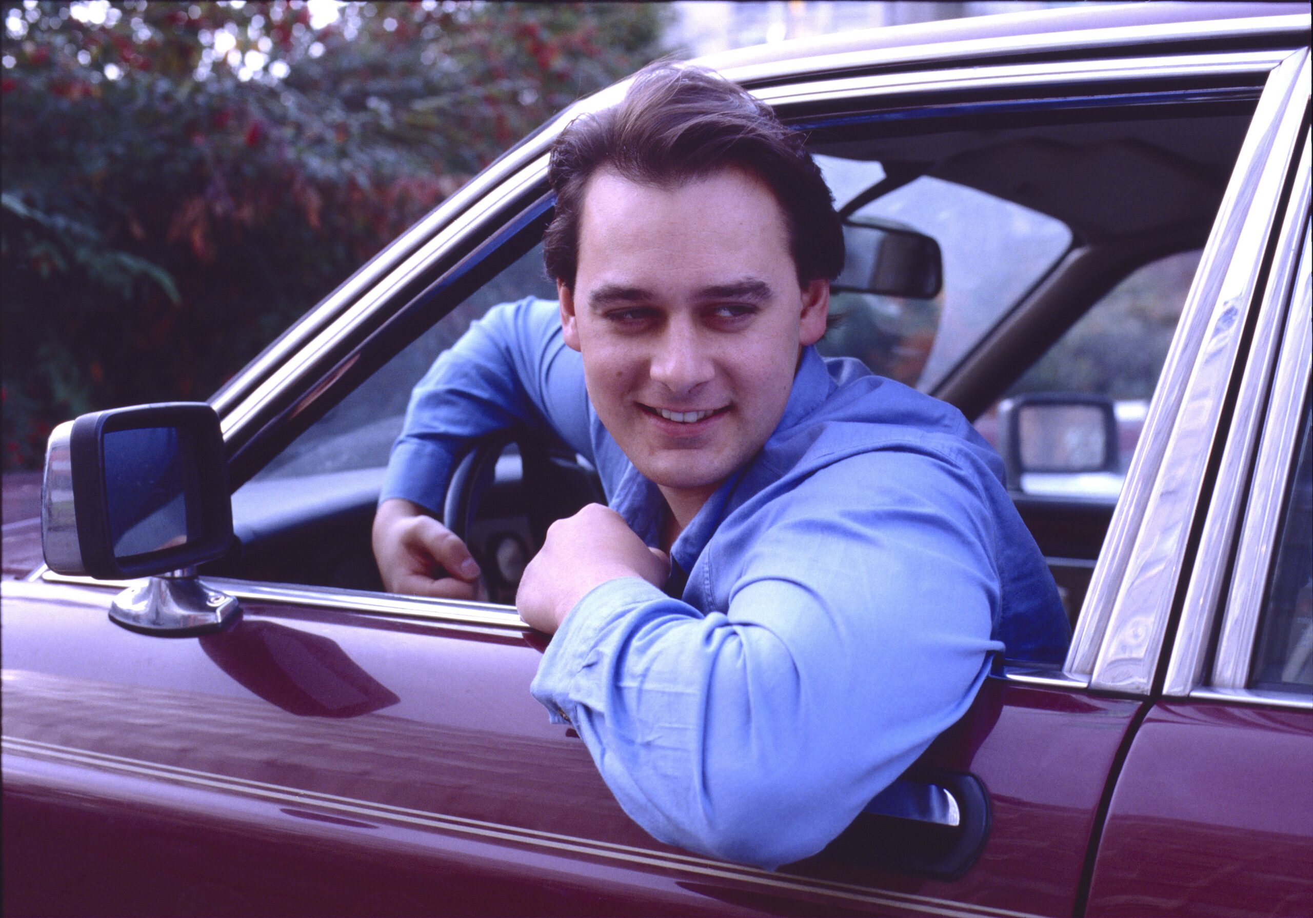 Coronation Street's Terry Duckworth in car