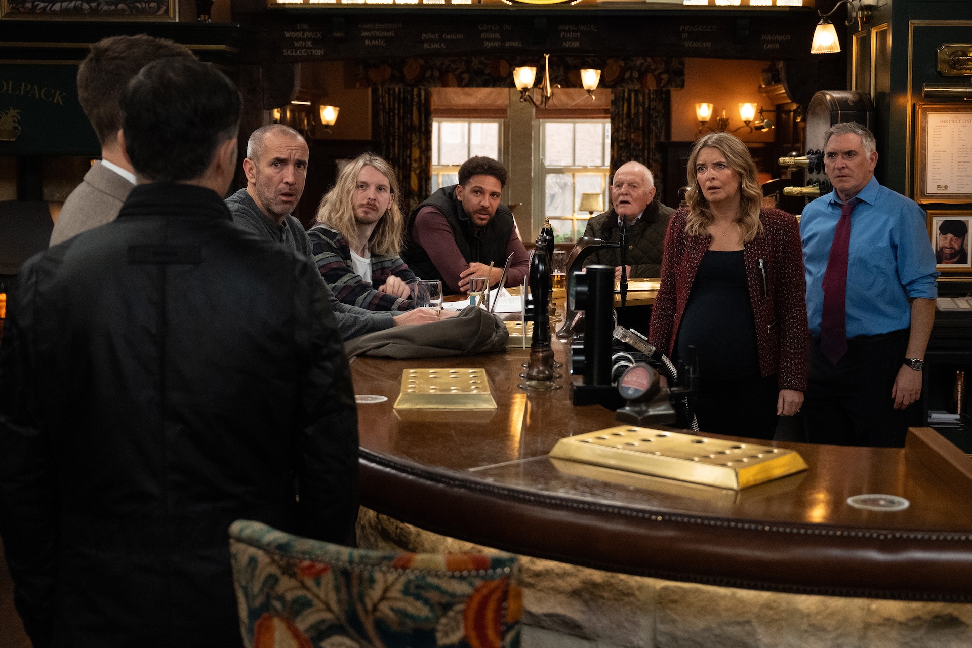 Graham and Joe in the Woolpack in Emmerdale spoilers
