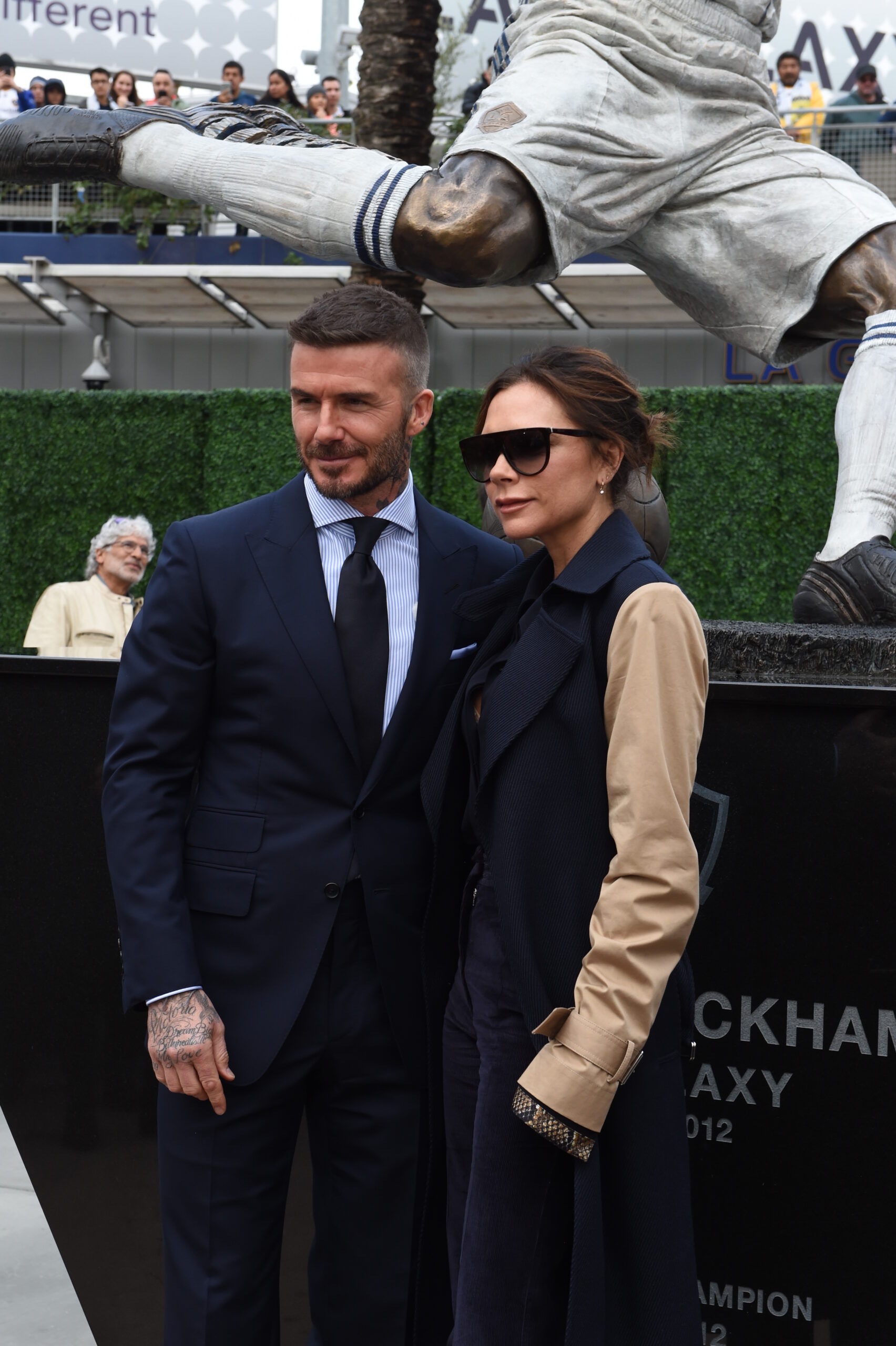 David Beckham and Victoria Beckham