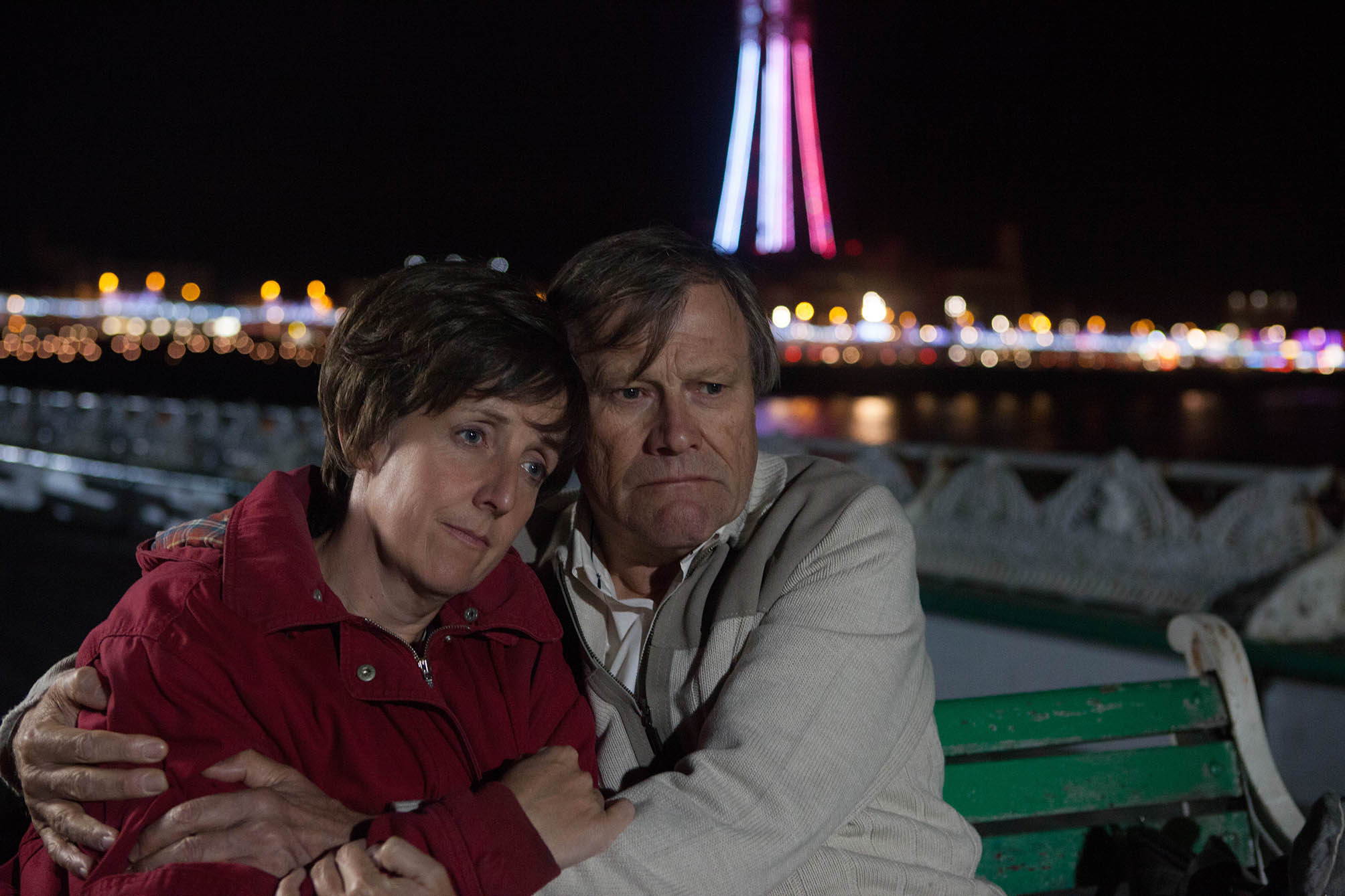Coronation Street's Roy and Hayley in Blackpool