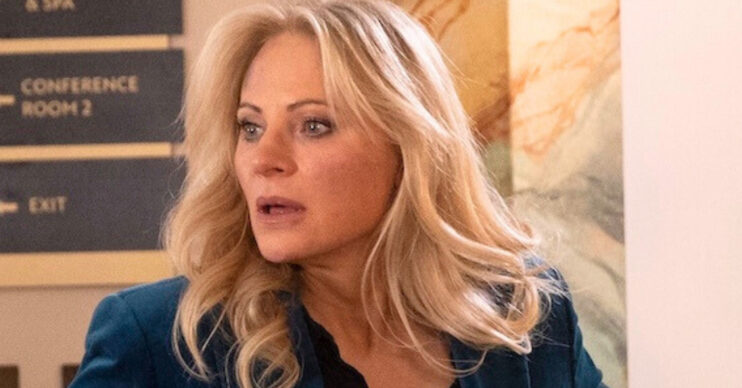 Coronation Street's Lisa angry