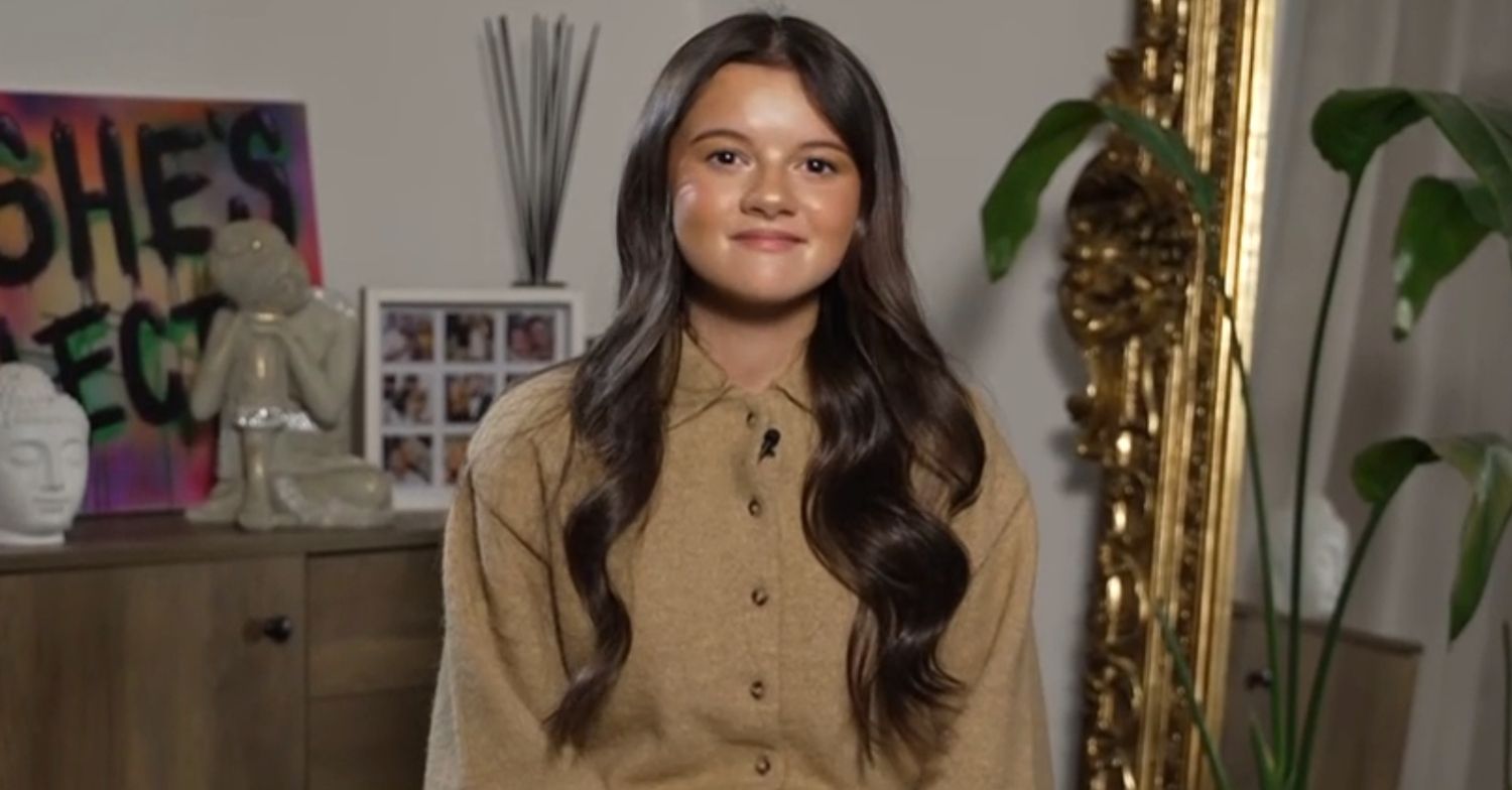 Heidi Katona with brown hair