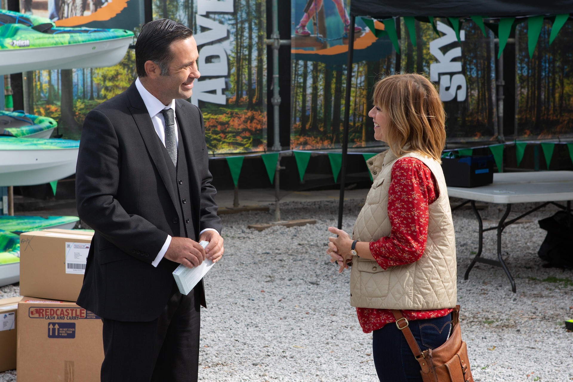 Graham and Rhona were once about to run away together (Credit: ITV/Shutterstock)