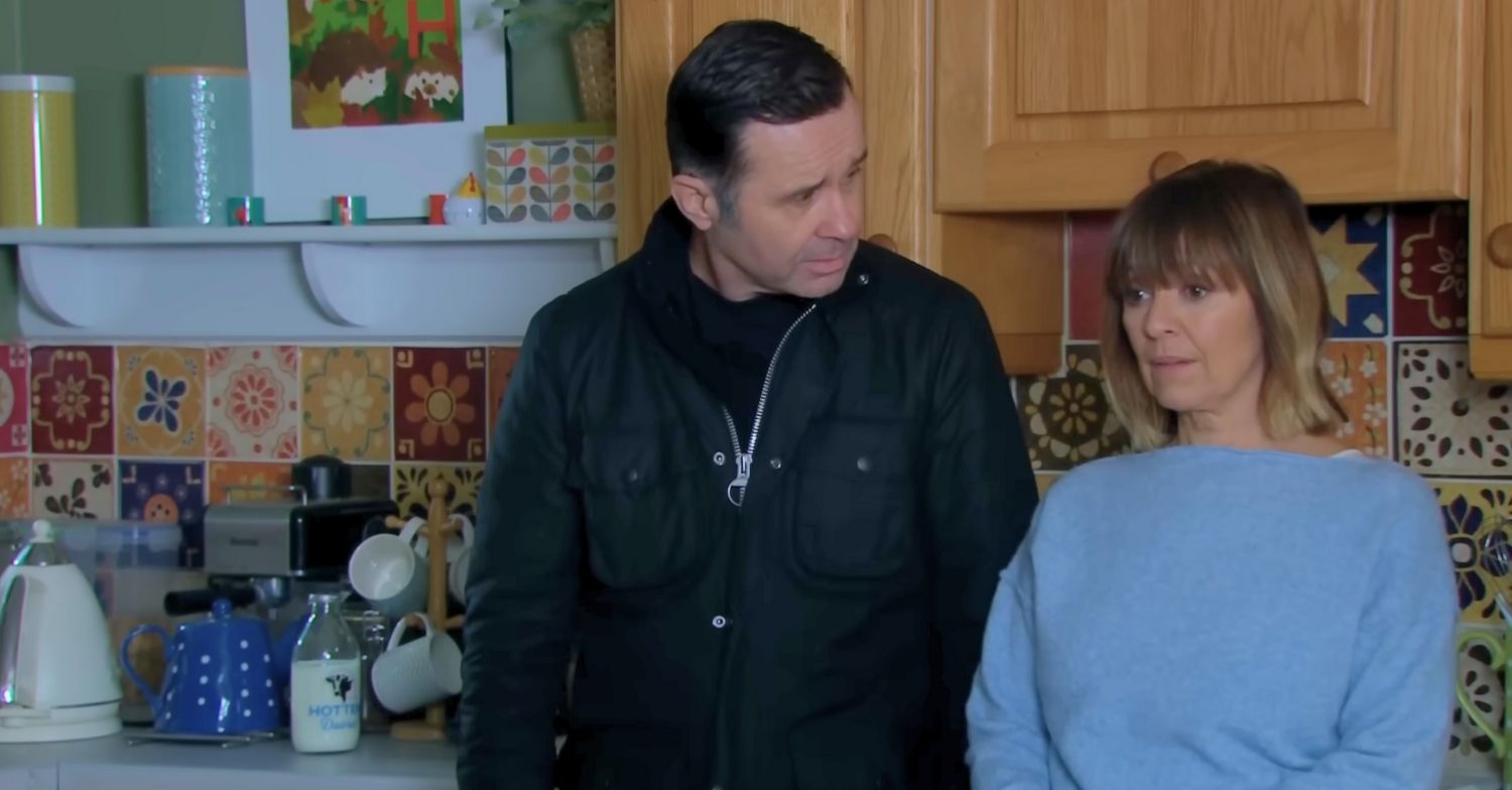 Graham and Rhona discussed more than tea (Credit: ITV)