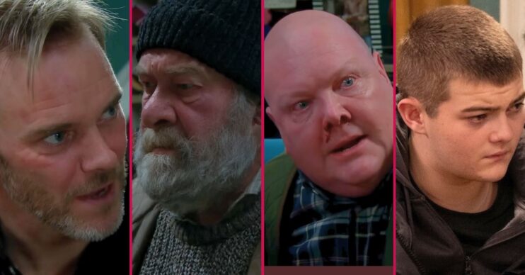 Ray, Bear, Paddy, Dylan in Emmerdale (Credit: ITV/Comp ED!)