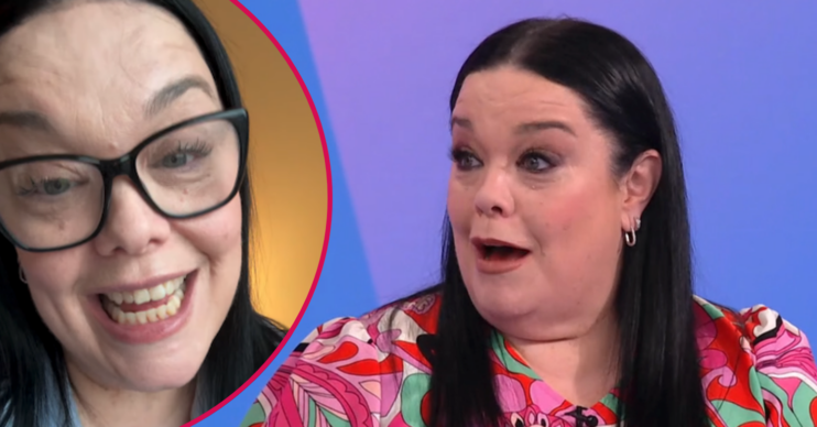 Lisa Riley speaking on Instagram and Loose Women