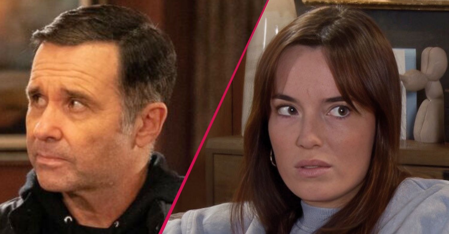 Emmerdale's Graham and Corrie's Jodie split pic (Credit: ITV/Comp ED!)