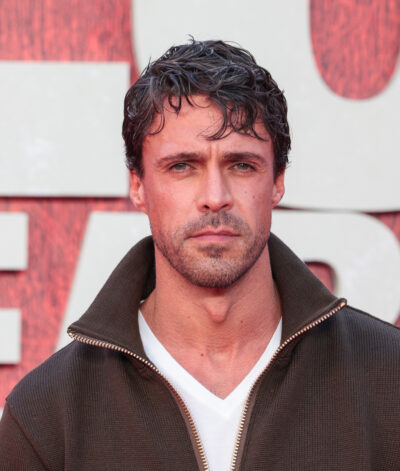 Olly Rix on the red carpet