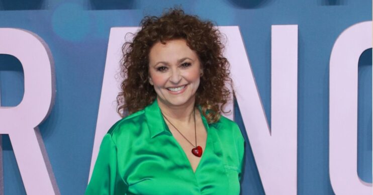 Nadia Sawalha smiling