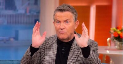 Bradley Walsh talking
