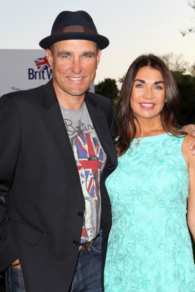 Vinnie Jones and wife Tanya