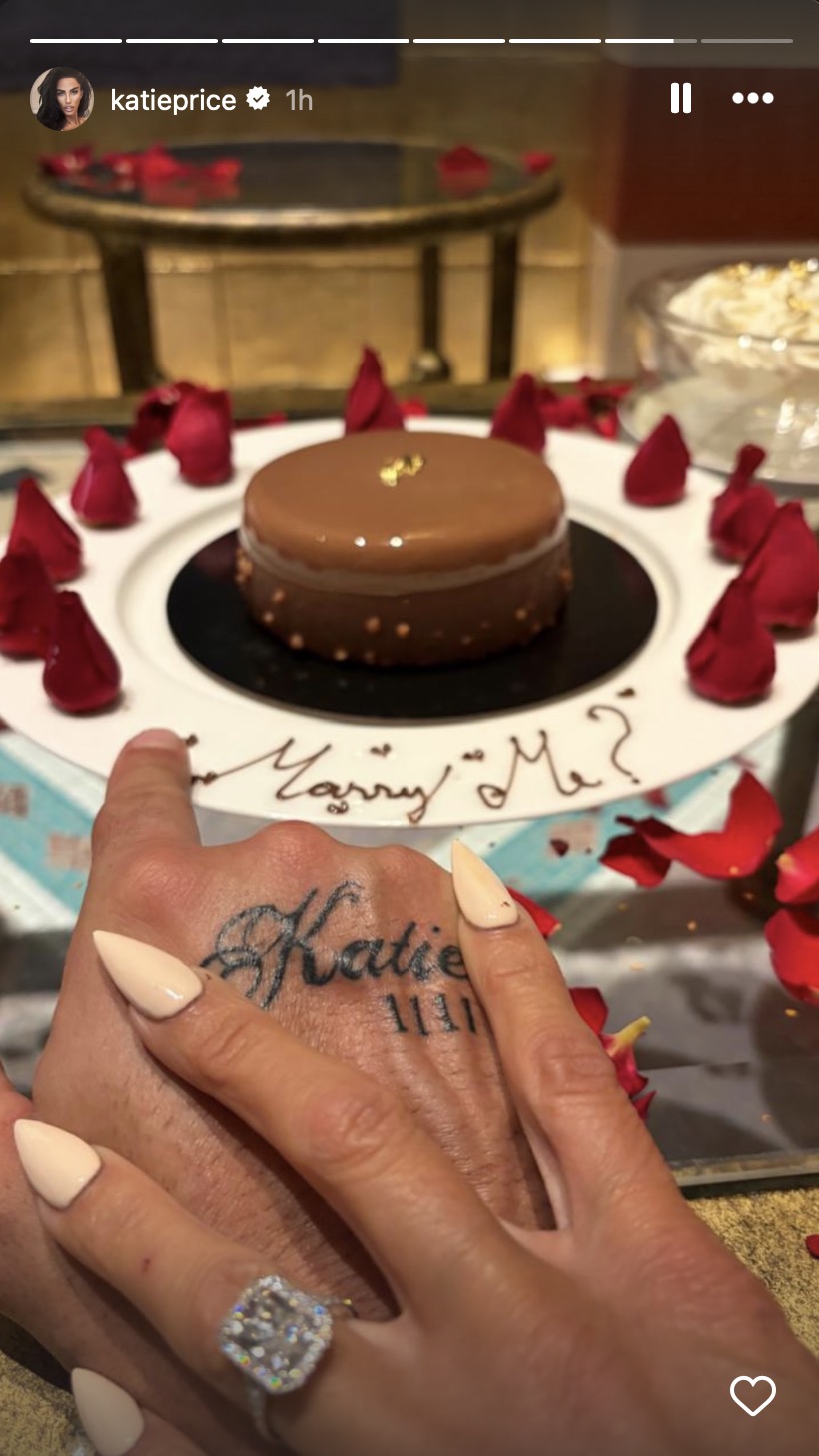 Katie Price engagement ring