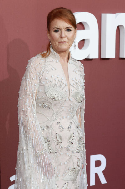 Sarah Ferguson on the red carpet