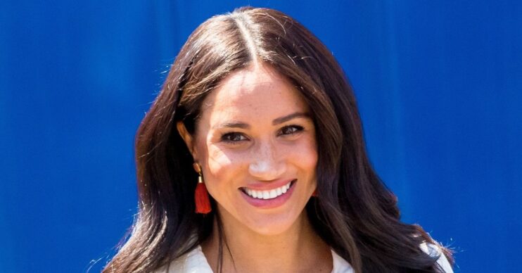 Meghan Markle smiling