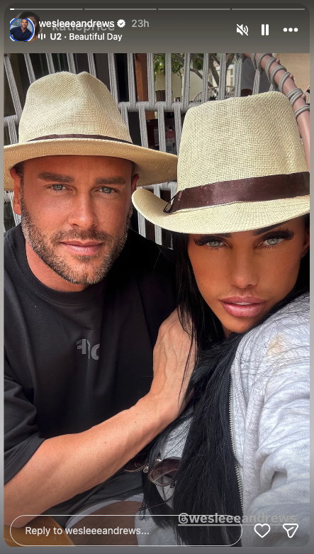 Katie Price and Lee Andrews