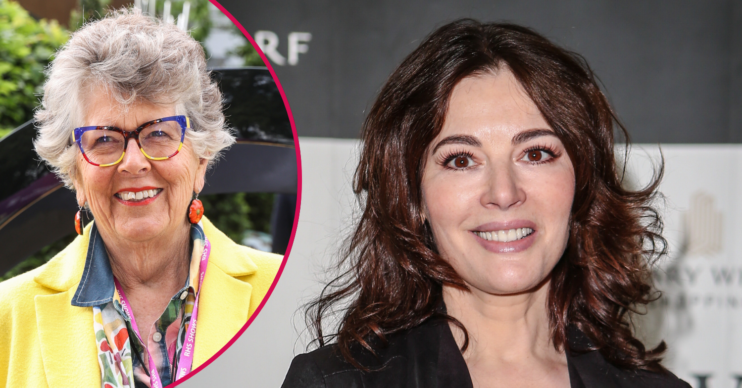 Prue Leith and Nigella Lawson