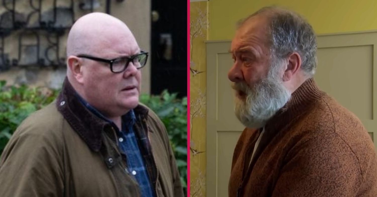 ED split pics: Paddy / Bear in Emmerdale