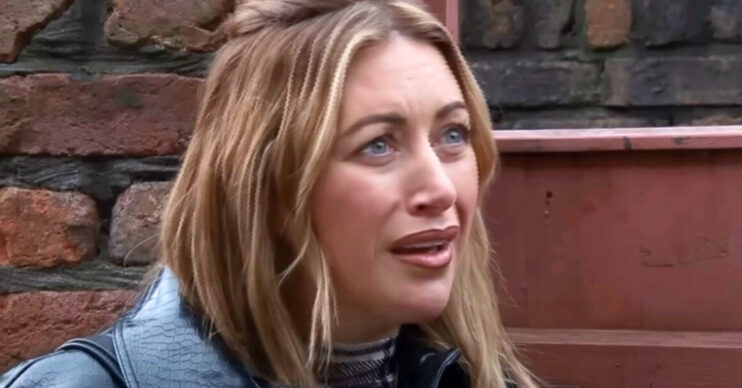 Coronation Street's Lou arguing