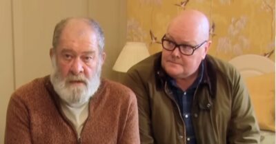 Bear and Paddy in Emmerdale (Credit: ITV/Comp ED!)