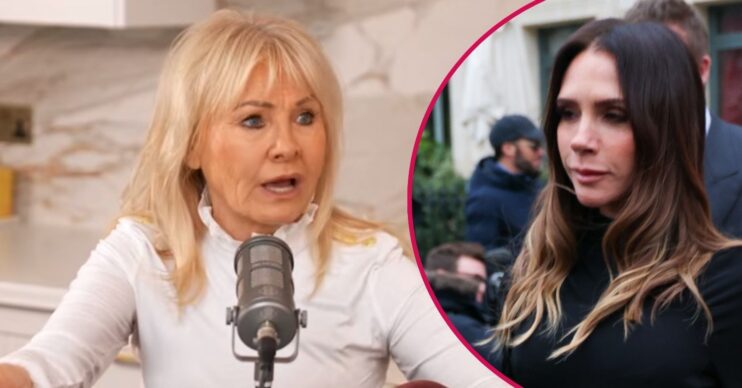 ED comp: Carol Wright on podcast / Victoria Beckham out at event