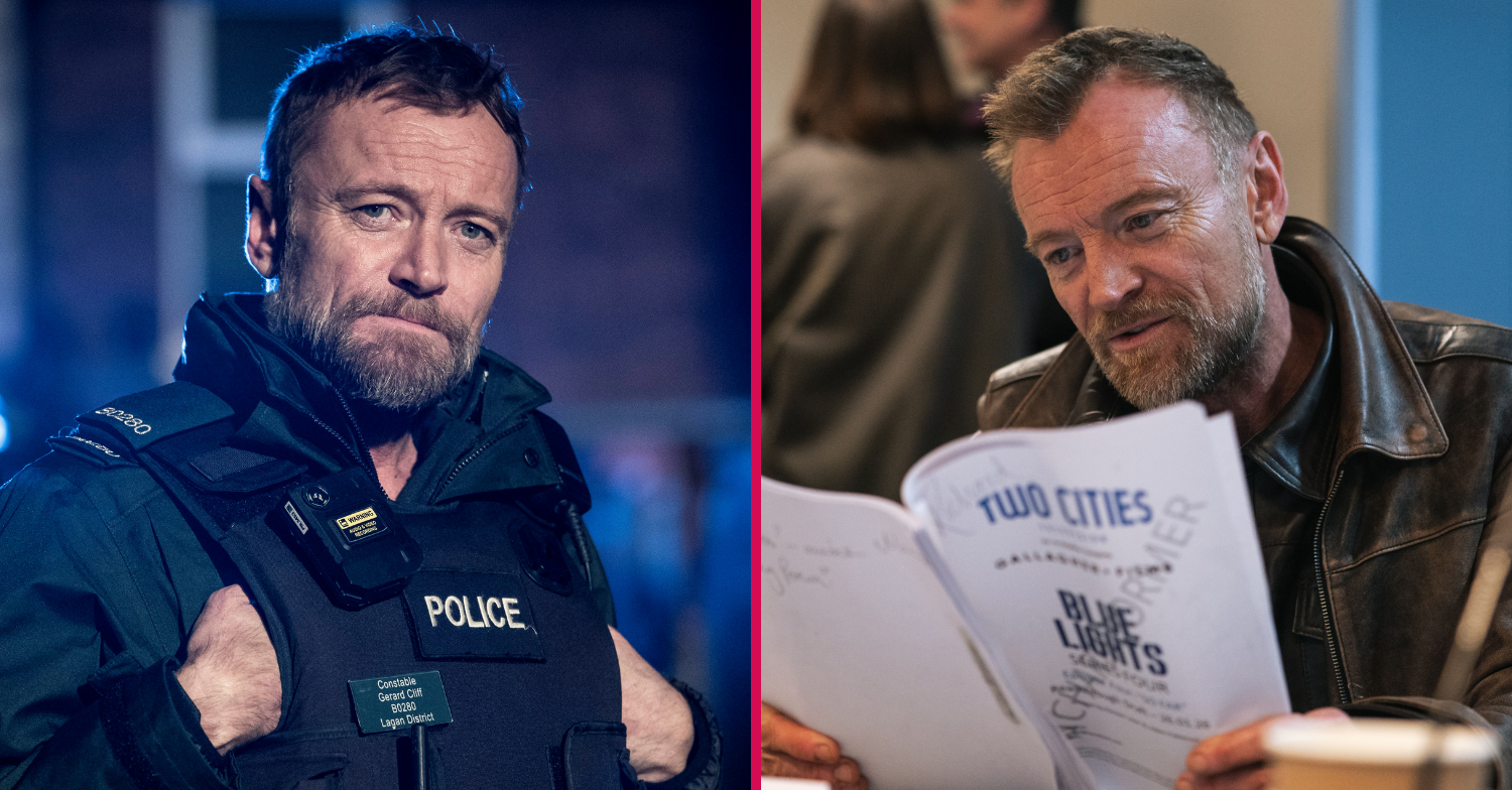 Richard Dormer as Gerry Cliff in Blue Lights